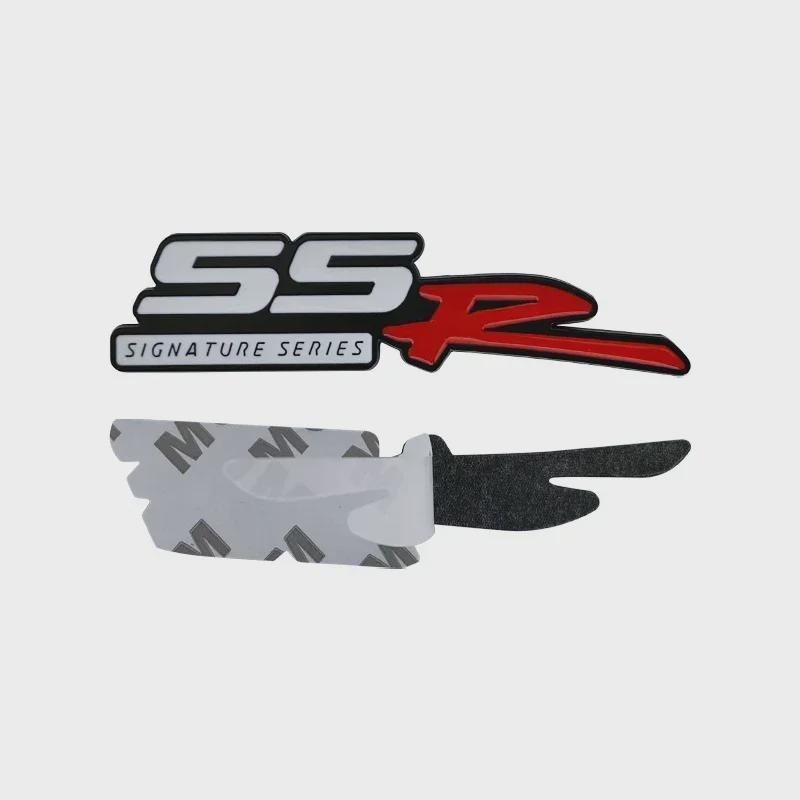 3D металлический логотип SSR на задний багажник автомобиля эмблема на крыло значок наклейки наклейки для Chevrol-et SS R аксессуары