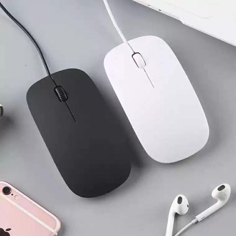 Горячая продажа нейтральная проводная мышь 2.4Ghz с USB-кабелем эргономичные ультратонкие мыши для ПК ноутбука бизнес компьютер офисная мышь 1.2M