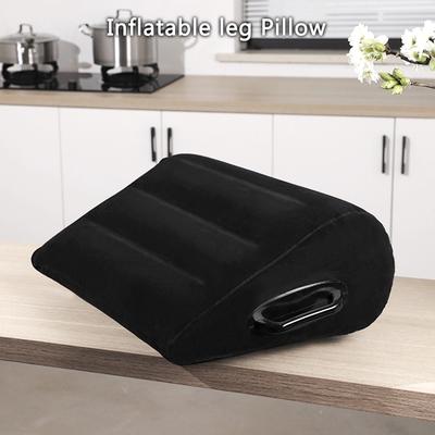 Подушка-клин Подушка для коленей Надувной бытовой артефакт Портативная ПВХ надувная подушка Подушка для ног Подъем Подушки для ног для путешествий Кемпинга Сна