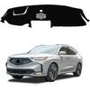 Dash Mat  Fit -2025 Acura MDX, Premium Carbon Fiber Non-Slip Dashboard Protector & Sunshield, UV-Blocking, Anti-Glare, Fade-Resistant (Black)