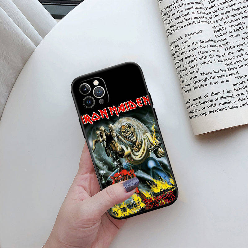 IR13 I-Irons M-Maidens Чехол для телефона для Motorola Moto Edge Plus G54 E14 G04S G45 G54 G64S30 S50 X30 X40 X50 Ultra Pro Power