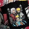 Летняя футболка Naruto Расенган Итачи Учиха Джирайя Аниме Манга Стиль Рубашка Стиль Рубашки Все Размеры Аниме Авторизация