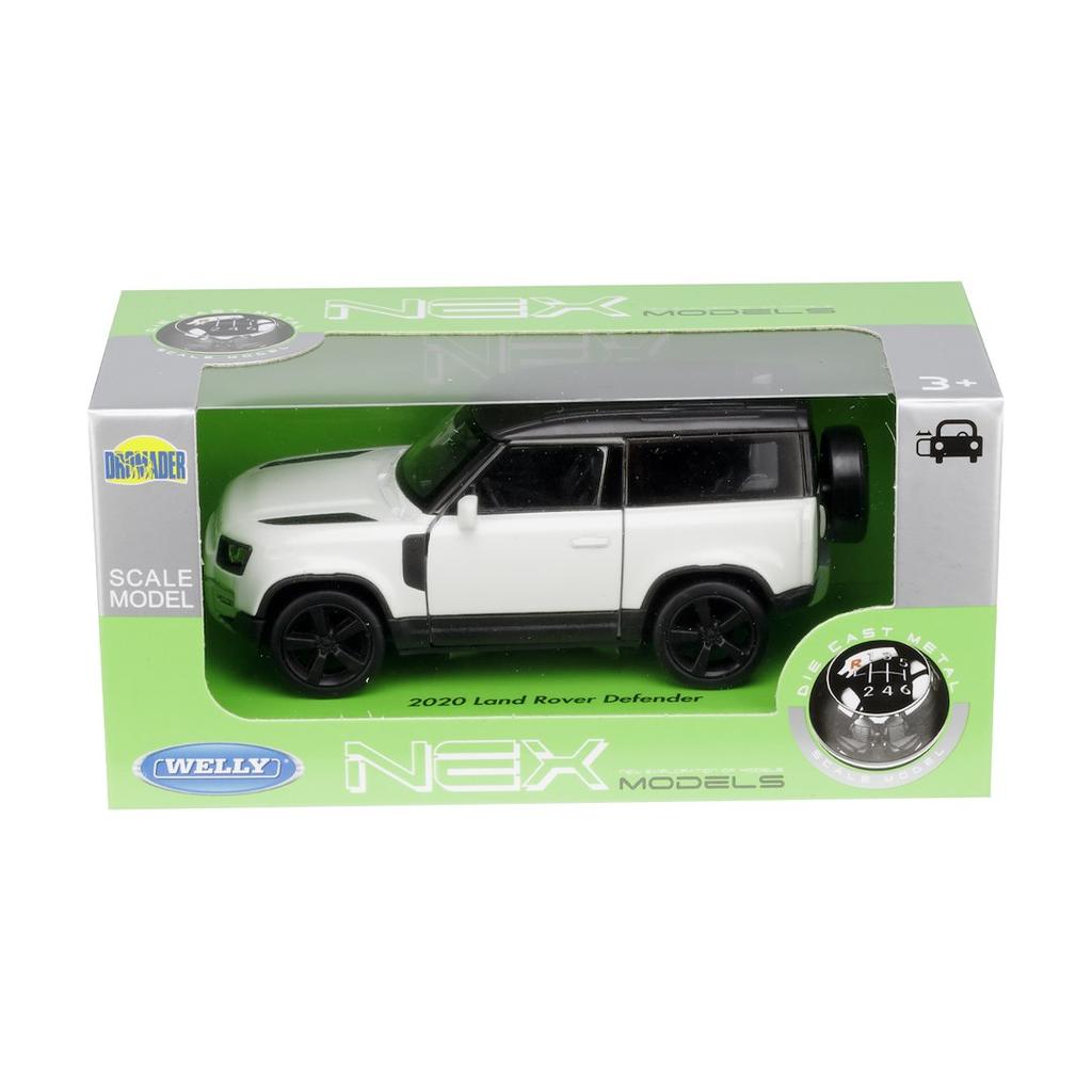 Model 1:34, Land Rover Defender 2020, biały