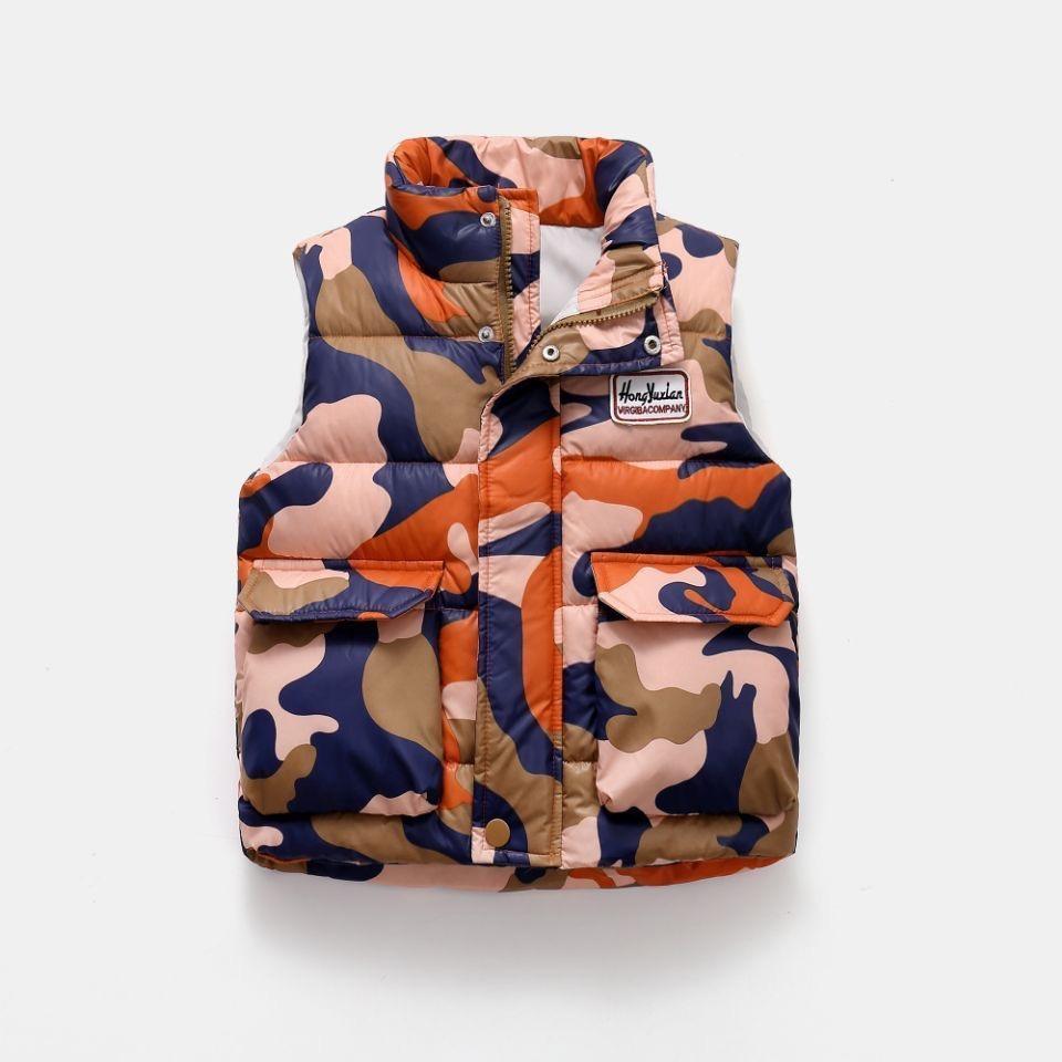 Пуховый жилет Big Goose для мальчиков и девочек, жилет на белом утином пуху, жилет для маленьких студентов, жилет