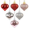 24 шт. Украшения в форме сердца ко Дню святого Валентина, разноцветные подвесные безделушки, украшения в форме сердца