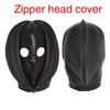 Full Head Mask Nightclub Face Mask Black Headgear Masquerades Party Headwear Stage Performances Costume Sexy Headpiece