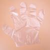 100Pcs Clear Disposable Gloves Transparent Plastic Transparent Gloves Safe Gloves for Cooking Cleaning BBQ Kitchen Accessories