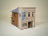 Бумажный макет Sankei Scenery Corner Серия 1/87 Магазин-2 MK05-06