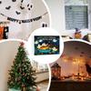 Halloween Countdown Calendar 24 Day Halloween Countdown Calendar Acrylic 2D Ghost Pendant Ornament Home Party Decorations