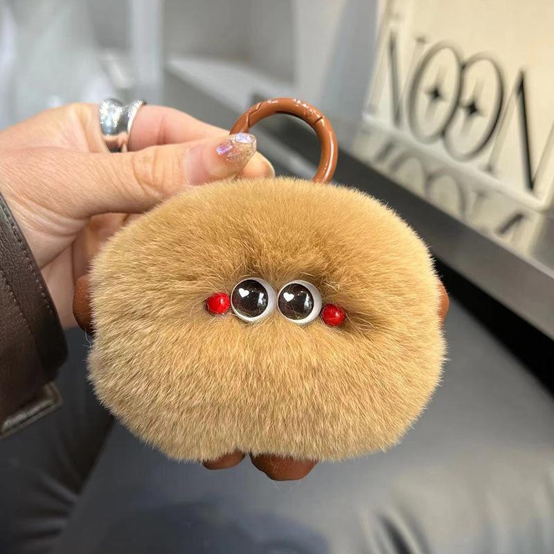 Cute Kawaii Trendy Plush Doll Pendant For Women Girls Car Keychain Creative Backpack Decoration Accessories Gifts