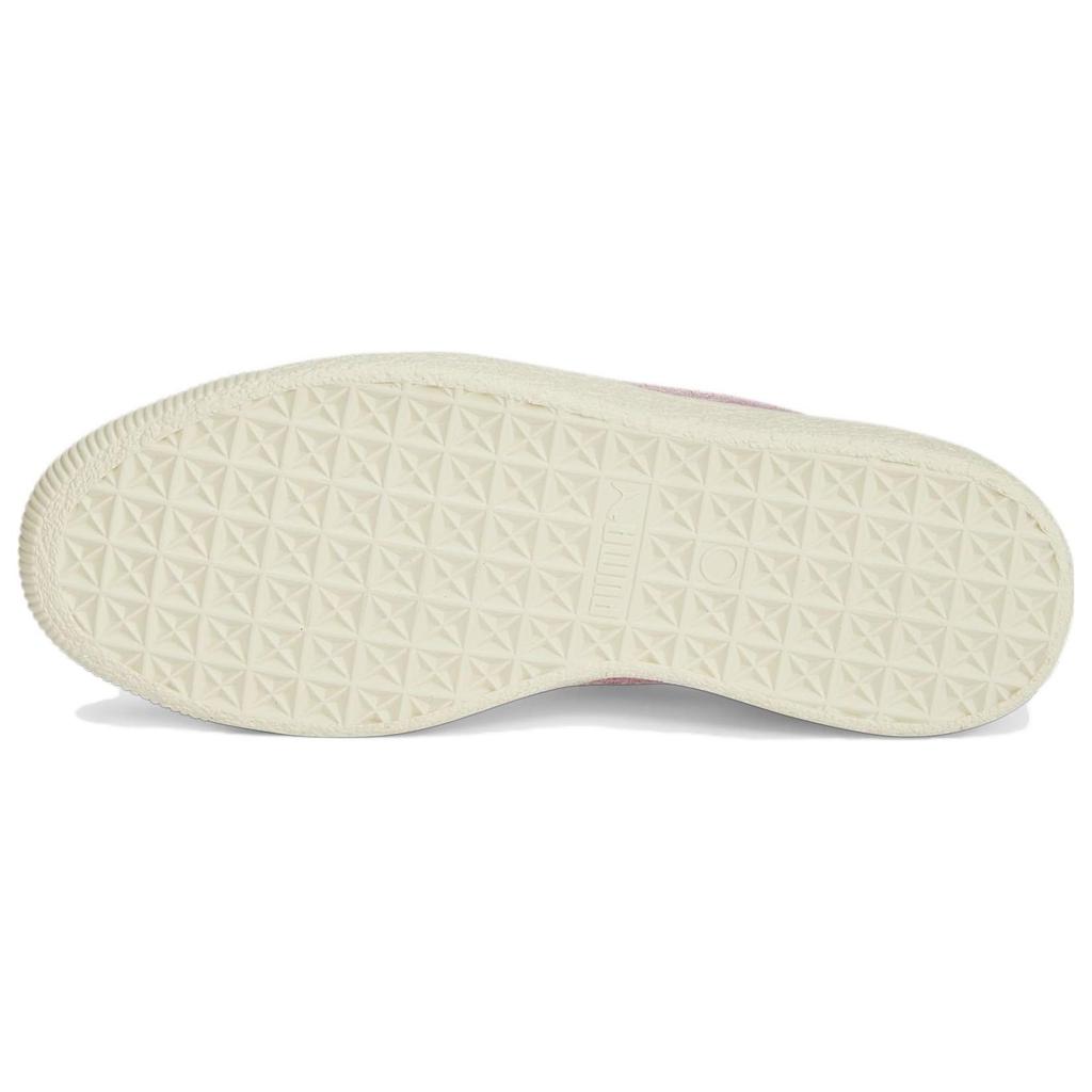 Puma Clyde Base Pearl Pink Unisex Sneakers White Team-Gold 390091-05
