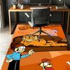 Garfield Pattern Rug, Indoor/Outdoor Mat, for Picnic, Gameroom, Bedroom, Office, Living Room, Home Decor Carpet, Birthday Gift