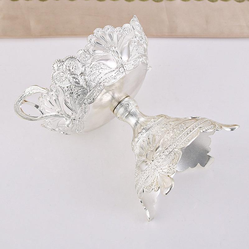 Европейская квадратная металлическая фруктовница Фруктовница Гостиная Домашний декор Украшение для кофейного столика Металлическая фруктовница Креативное декоративное украшение