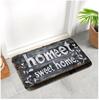 1 retro wooden sign pattern doormat Halloween decorative mat indoor and outdoor anti-slip universal mat
