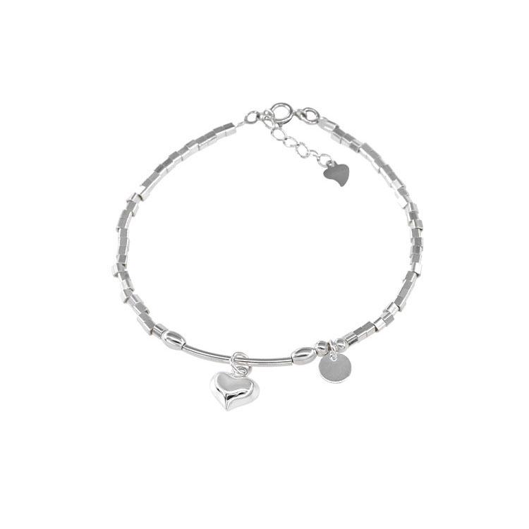 «Летний посеребренный браслет Love для женщин и девушек — новый нишевый дизайн 2022 года»