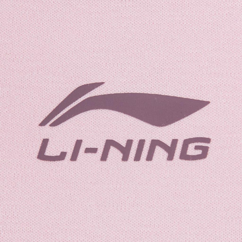 Li-Ning Женская футболка с круглым вырезом, принтом и вышивкой ATSW310-5