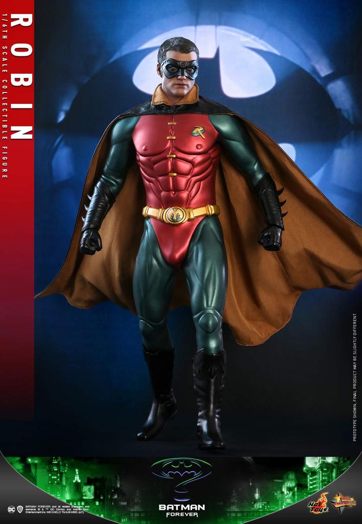 Hot Toys Movie Masterpiece Бэтмен Навсегда Робин Фигурка Масштаб Зеленый 1/6