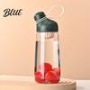 Бутылка для воды с широким горлом из пластика Tritan с герметичной крышкой, объем 600 мл, с быстрой крышкой-поилкой, спортивная, для фитнеса