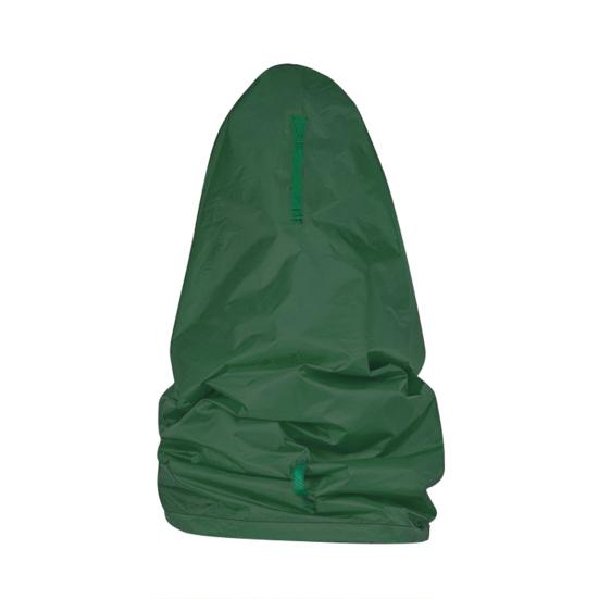 Upright Christmas Tree Cover Tear Resistant Xmas Tree Storage Cover with Drawstring Zippered Dustproof Storage Bag for 5Ft or 9Ft Standing Artificial