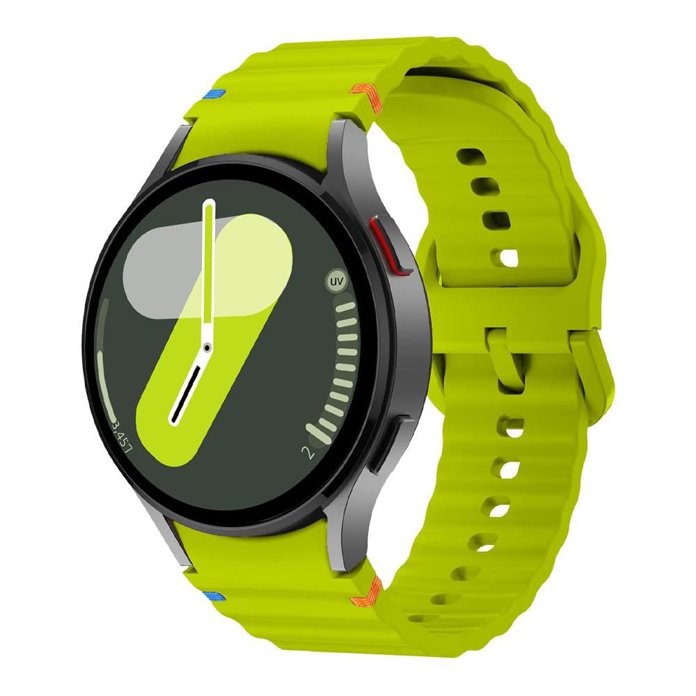 Спортивные ремешки для Samsung Galaxy watch 4/5/6/7/6 classic 44мм 40мм 2 шт. Оригинальный силиконовый браслет correa Galaxy watch 7 Band
