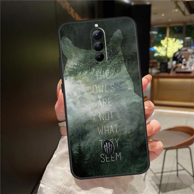 Чехол 'Fire Walk With Me' из Твин Пикс для ZTE Nubia Red Magic 8 8S 9 9S 10 10S 11 Pro Plus 6 7 6S 7S Для RedMagic 10 Air Чехол