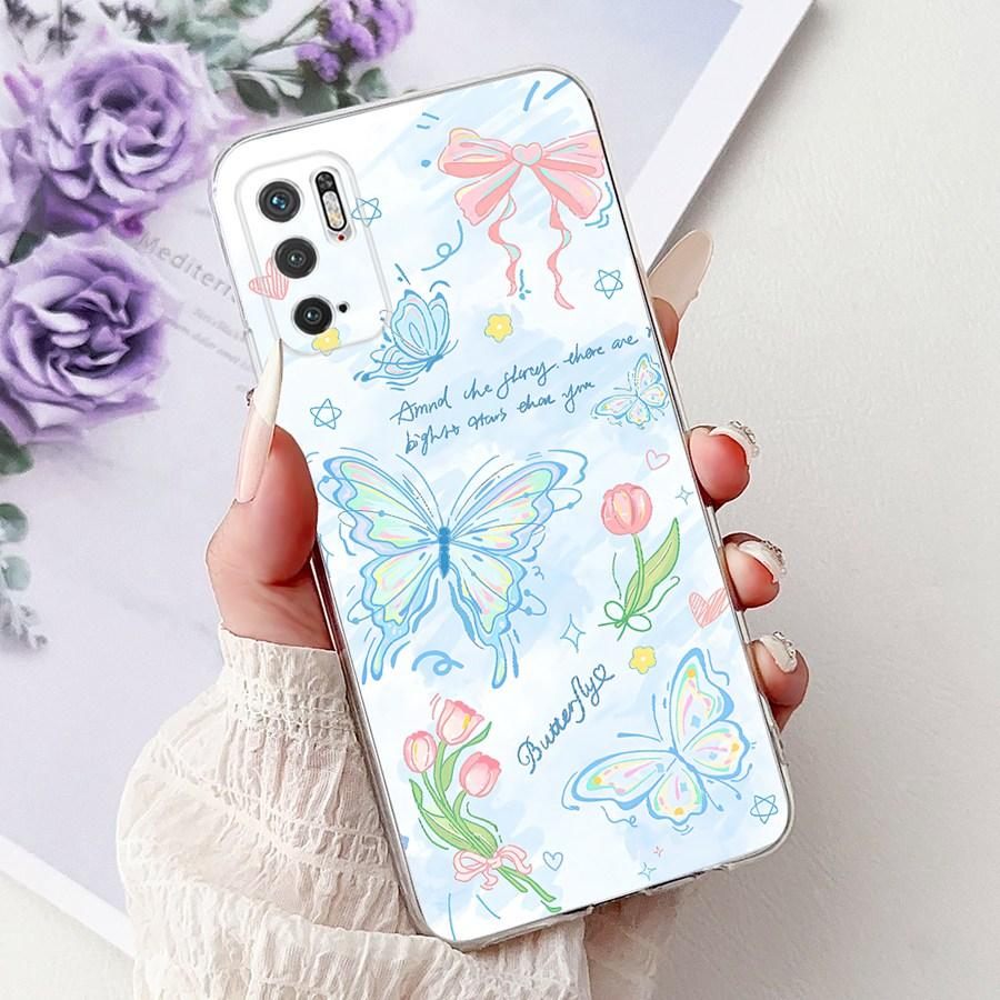 Чехол для Xiaomi Poco M3 Pro Чехол для телефона Xiaomi Redmi Note 10 5G Мягкий силиконовый защитный чехол из ТПУ для корпуса Xiaomi PocoM3 M 3Pro