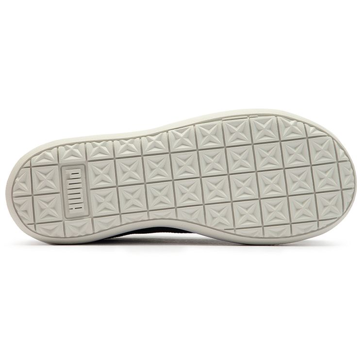 Puma Замшевые кроссовки Mayu Canvas Ebony Women Grey White Nimbus-Cloud 383165-03
