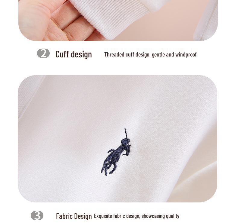 Boys' Stylish Korean Lapel Polo Sweatshirt - Spring Fashion for Big Kids