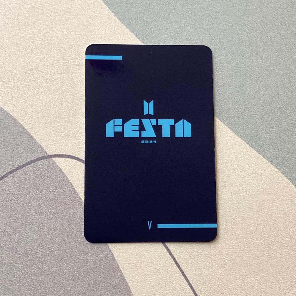 [Б/У] Тэхён 2024 11-я годовщина BTS FESTA ARMY ZONE Торговая карточка