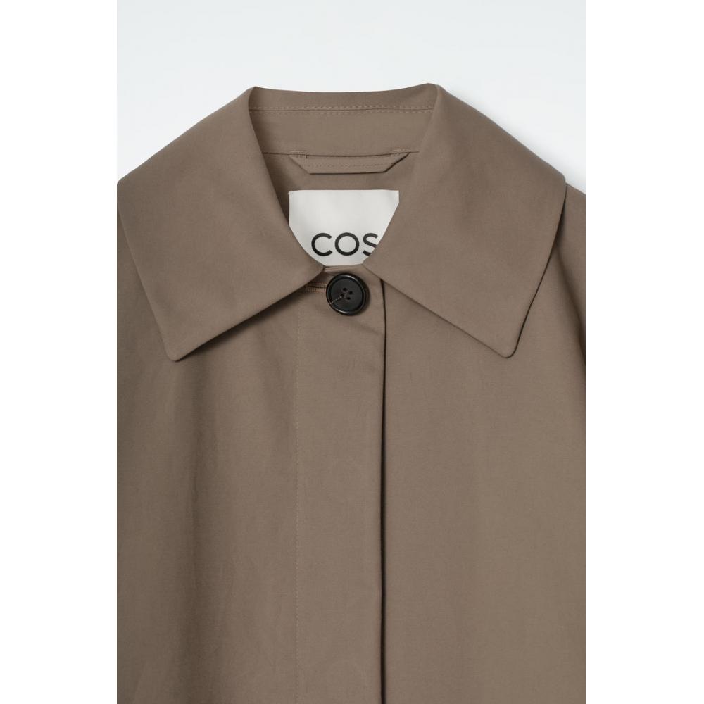 Cos Japan Cotton Car Jacket With Collar