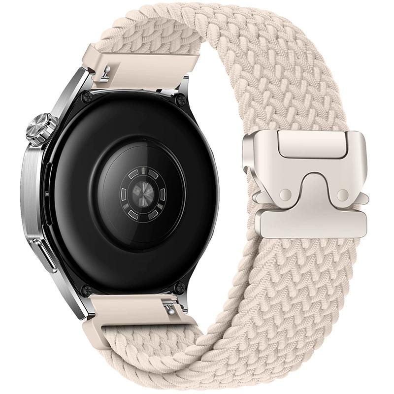 Braided solo loop band For Galaxy Watch 7/FE/6/5/pro/4/Classic Bracelet correa Huawei watch GT 2 3 pro 4 20mm 22mm watch straps