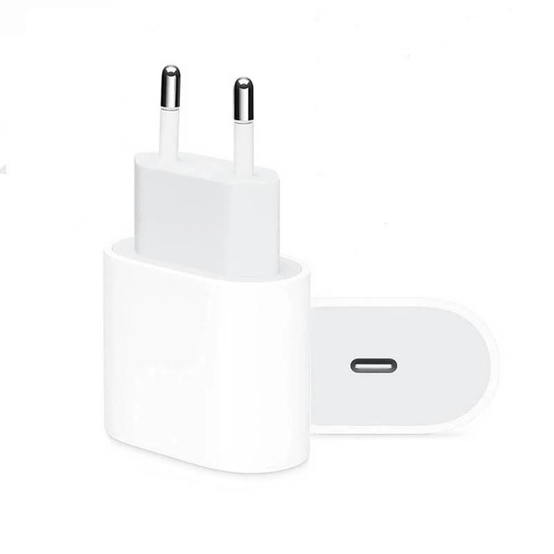 Быстрое зарядное устройство PD25W и набор кабелей стандарта ЕС для iPhone 16/14/13/12