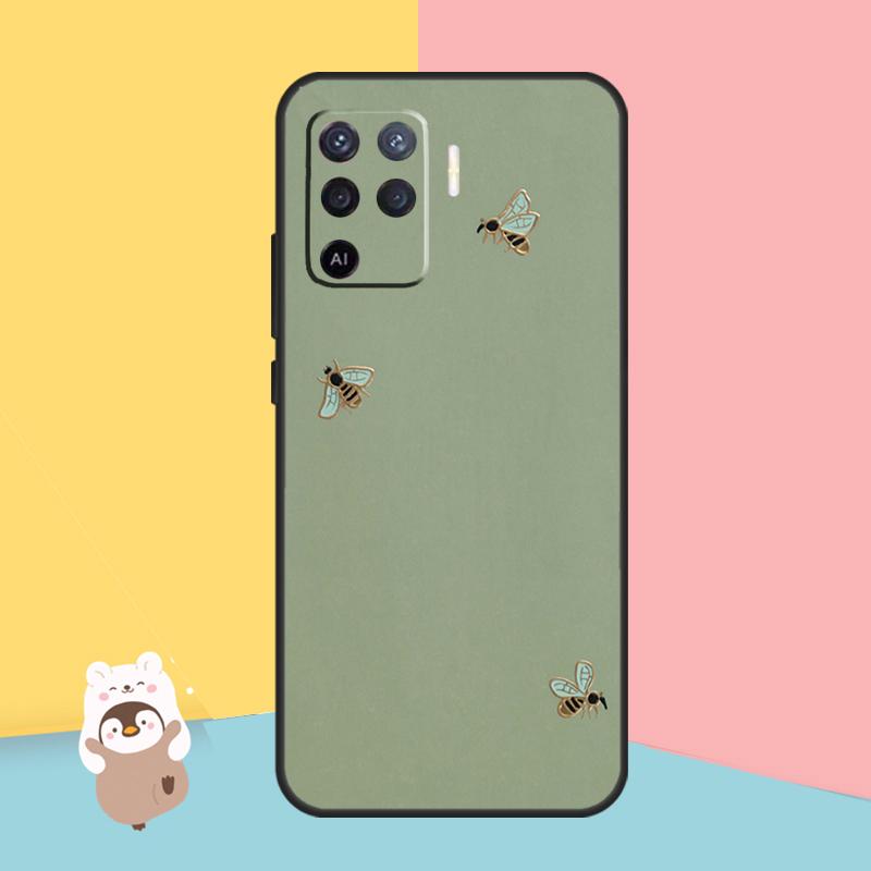 Эстетический зеленый чехол Sage Green для OPPO A94 A74 A54 A53S A53 A31 A5 A9 2020 A52 A72 A83 A91 A93 A1K A15 A16