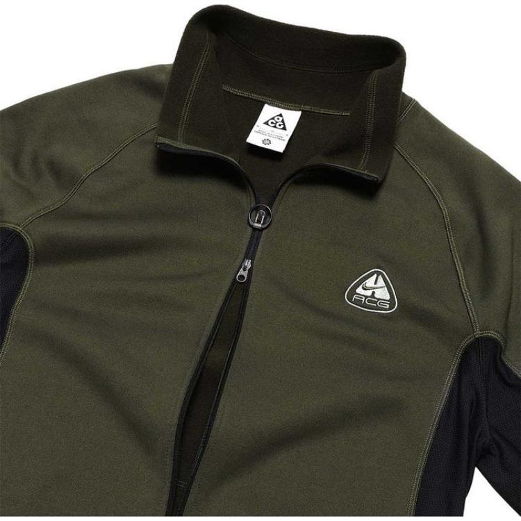 Nike Куртки Мужские Зеленый Стойка Умеренный Другое DV9221-325