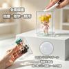 Bearbrick 8см Защитный чехол Дизайн 3D-сканирования Набор 2-в-1 Прозрачный брелок Экстра-большой дисплей в комплекте TPU Предотвращение пожелтения Пылезащитный Ударопрочный