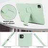 Tablet Case For iPad Pro 12.9-inch (2018) / 12.9 (2020) / 12.9 (2021) / 12.9 (2022) TPU + PC Skin-Friendly Kickstand Tablet Cover