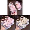 Princess Girls Summer Sandals With Pvc Material And Nonslip Sole For Toddler Kids