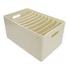 Foldable Closet   9 Grids Wardrobe Clothing Storage Bin with Lid Washable Stackable Folding Box for Pants Sweater Shirt