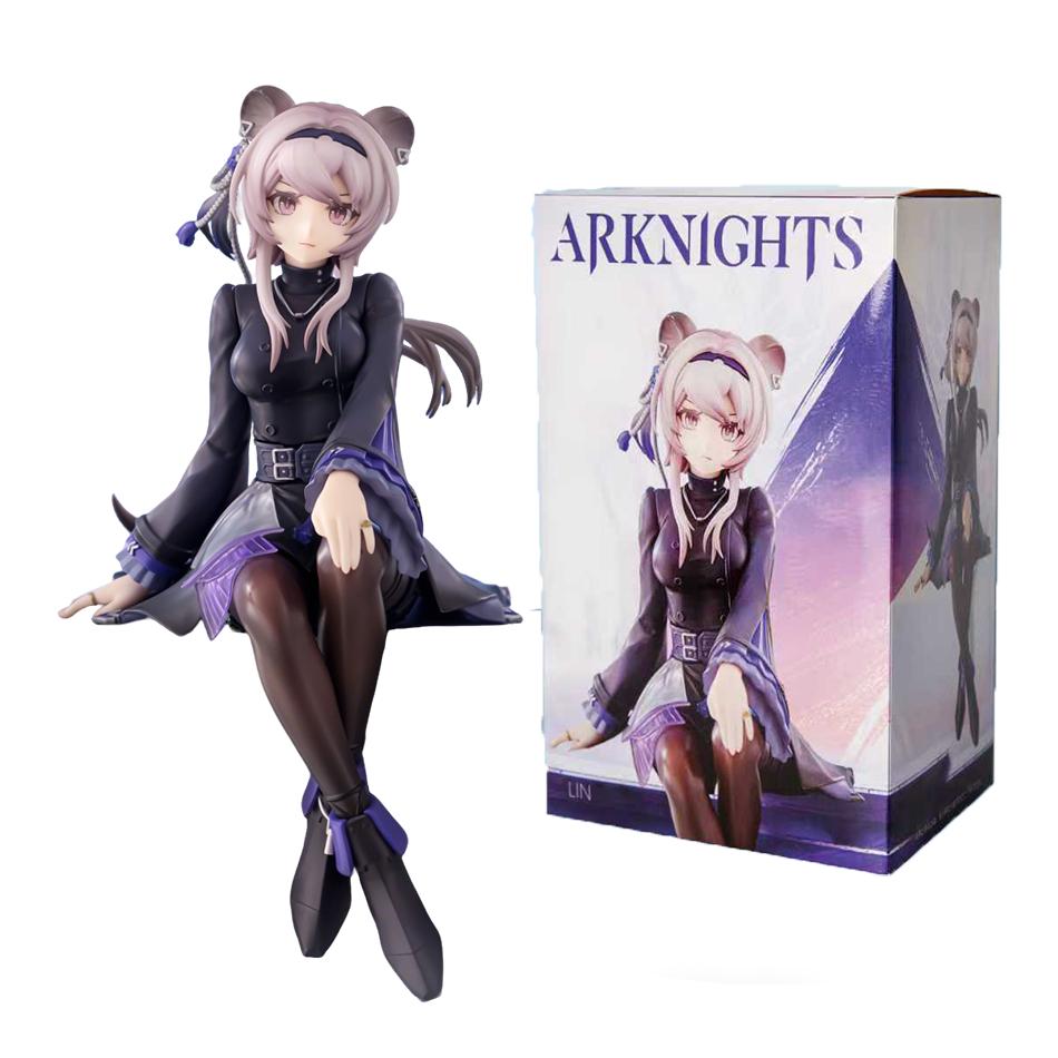 Новая фигурка Аниме Arknights Лин Соединение Энергии Вер ПВХ Модель Игрушки для Игры Украшение Остановка для Лапши Коллекционная Кукла Подарки для Детей