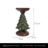 Christmas Tree Candle Candlestick Household Decorations Festive Atmosphere Decorations Xmas