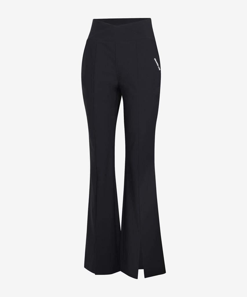 GRANDE LINE El-Stretch Cross Slit Bootcut Pants_4 Colors
