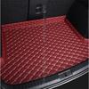 Custom Car Trunk Mat For BORGWARD BX7 6-Seat 7-Seat 2016 2017 2018 Interior Accessories Carpet Luxury Durable Leather Carpet