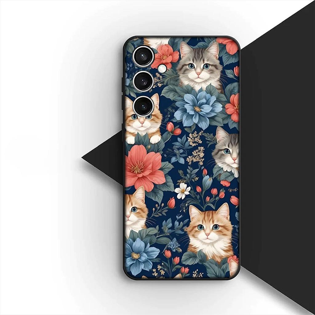 Чехол для Xiaomi Redmi Note 12 11 10 A3 Pro 10A 10C 12C Note12 5G 4G Силиконовый чехол для телефона Комиксы Мяу Котёнок Кошка