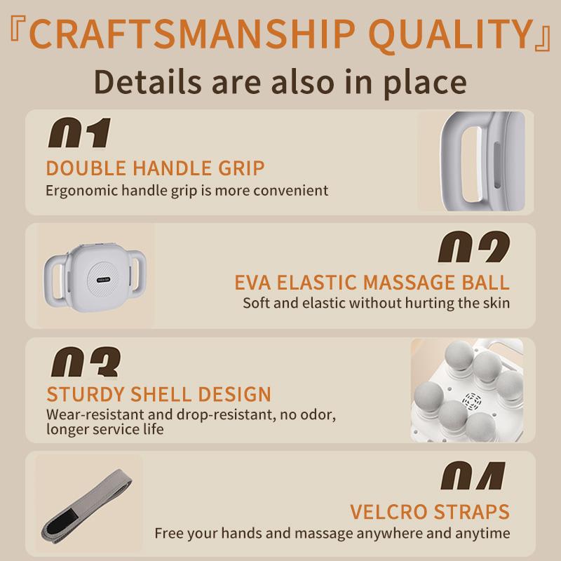 6-головочный массажный пистолет, мышечно-фасциальный пистолет, высокочастотный вибрационный массажер для тела, обезболивающий мышечно-фасциальный пистолет