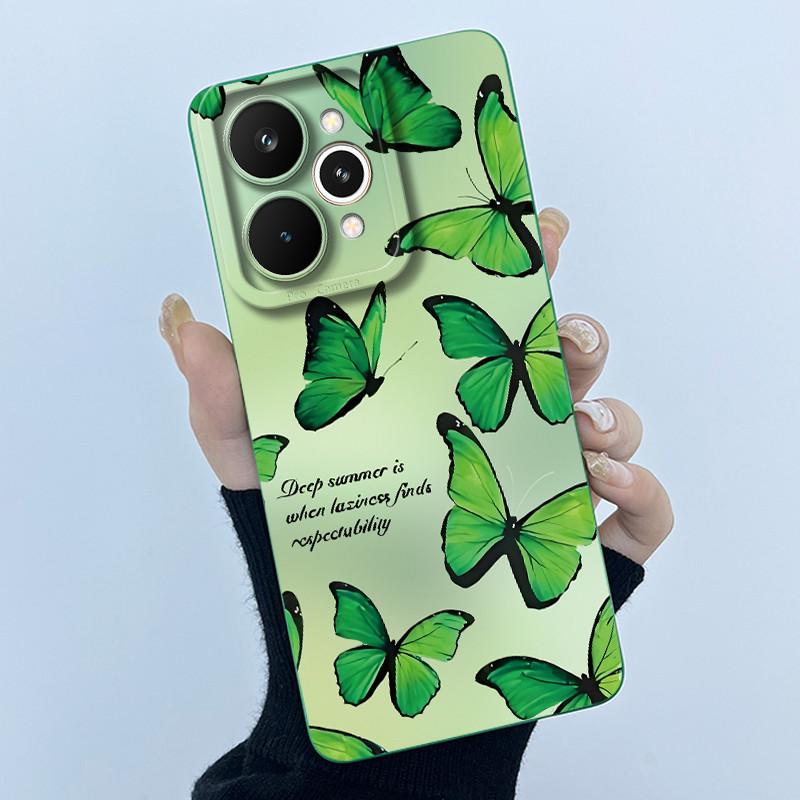 Чехлы Для Realme 15 Pro 5G Модный Минимализм Цветочный Чехол Для Телефона Ударопрочная Защита Мягкий Чехол Для Realme 15 15Pro 5G
