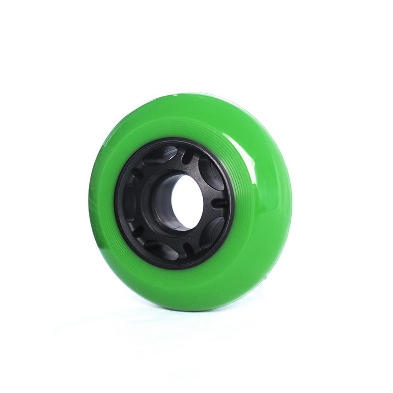Skateboard Rubber PU Professional Speed Skating Wheel Silent 76mm Outdoor Roller Blade Wheels Ruedas De Skate
