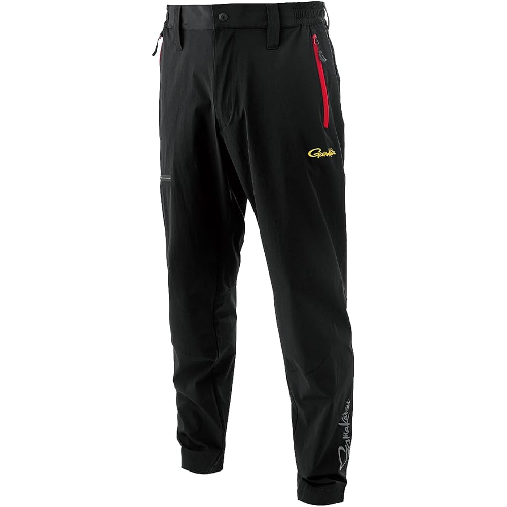 Рыболовные брюки Gamakatsu Light Stretch GM3777 Черный x Красный LL