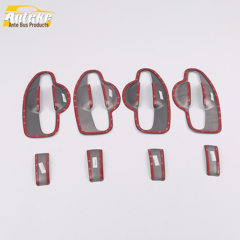 Vios 19 Door Bowl Protective Film: Anti-Scratch Decorative Stickers for Exterior Car Accessories