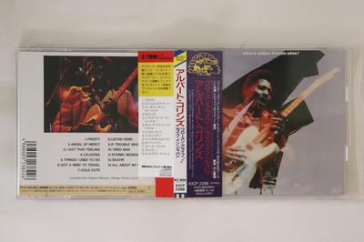 CD АЛЬБЕРТ КОЛЛИНЗ - Замороженный Живьем! Плюс Живой в Японии KICP2398 ALLIGATOR 1993 Япония Оби Блюз Б/У