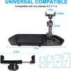 BESTAOO Car Phone Mount Compatible with 2018      Jeep Wrangler JL JLU & Gladiator JT, Multi-Mount Car Phone Holder Dash Tray System Kit with Cover